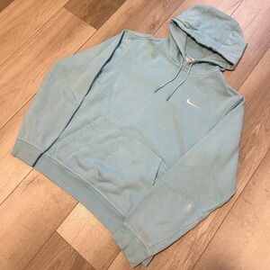 Nike Light Blue Hoodie Size Medium